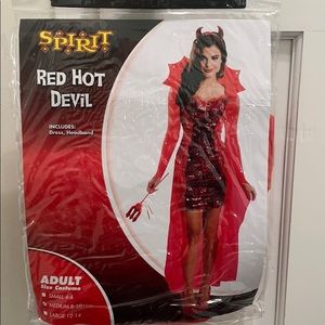 Women's Red Devil Costume